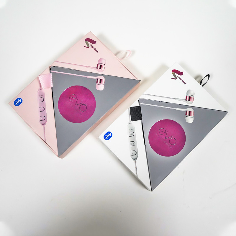 Die Cut Stamping Wireless Earpods Earphone Packaging Box Full Color Printing