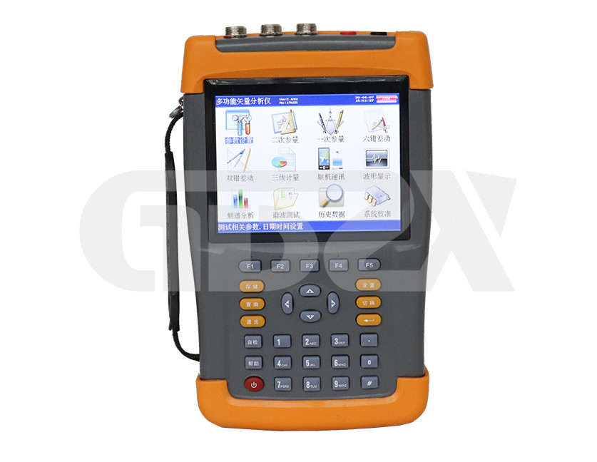 Portable Multifunctional Vector Analyzer For Field Test Color LCD Display
