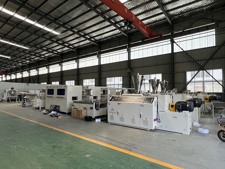 30kw Automatic PVC Angle Line Making Machine 60-80kg/H