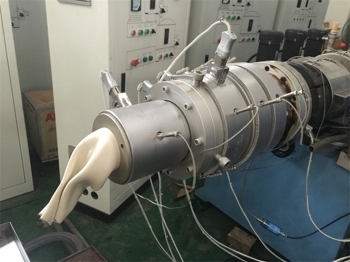 315 - 630mm PVC Drainge Pipe Extrusion Line With SJ92 Twin Screw Extruder