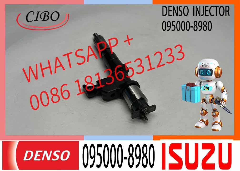 Common Rail Injector High Quality Fuel Injector 095000-8980 095000-8981 095000-8982 8-98167556-0 For ISUZU 6WG1 Engine