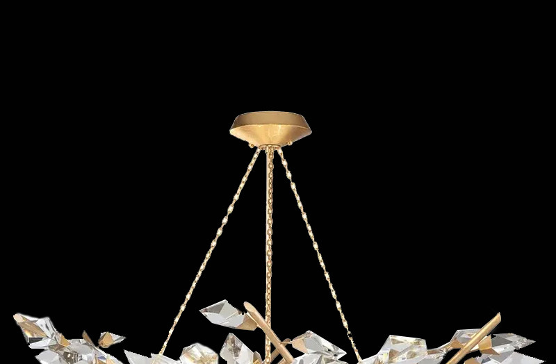 K9 Clear Modern Crystal Creative Chandelier For Living Room Dining Room