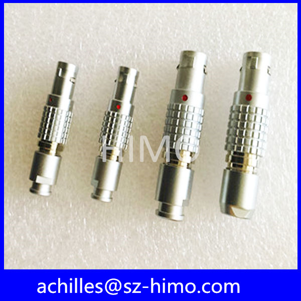 push pull self-locking 3pin lemo Microphone connector 1B series 00 series male and female plug and socket