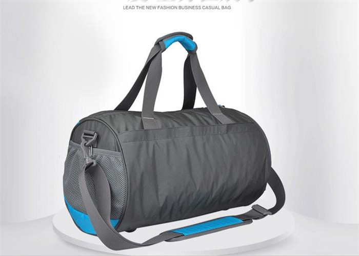 Waterproof Fabric Personalised Gym Duffle Bag With Shoe Compartment