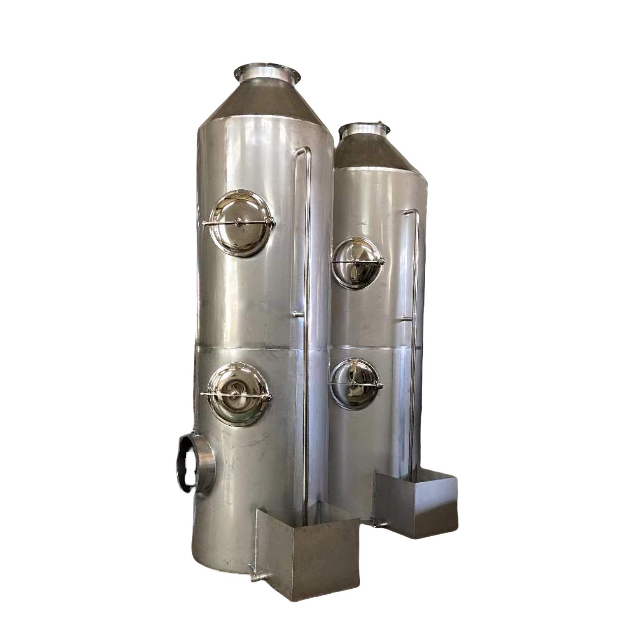 PP Wet Scrubber Gas Desulfurization Tower Waste Gas With Pump Blower