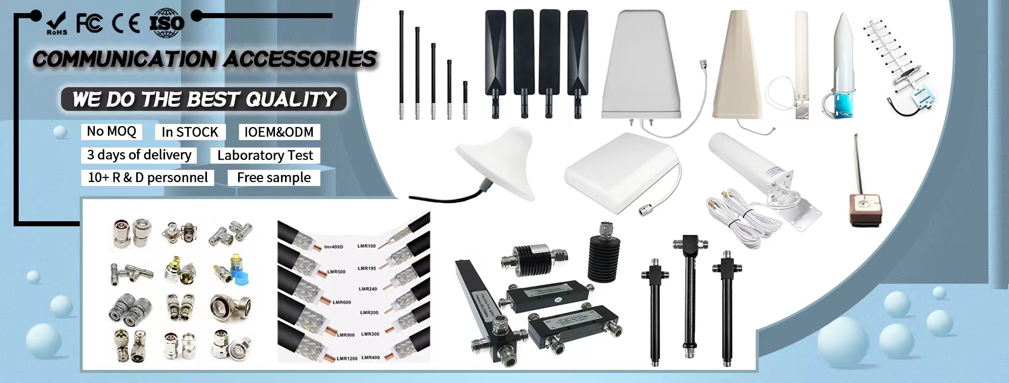 GSM900mhz DCS1800mhz 2100mhz Network Booster 5W Output 90dB Gain