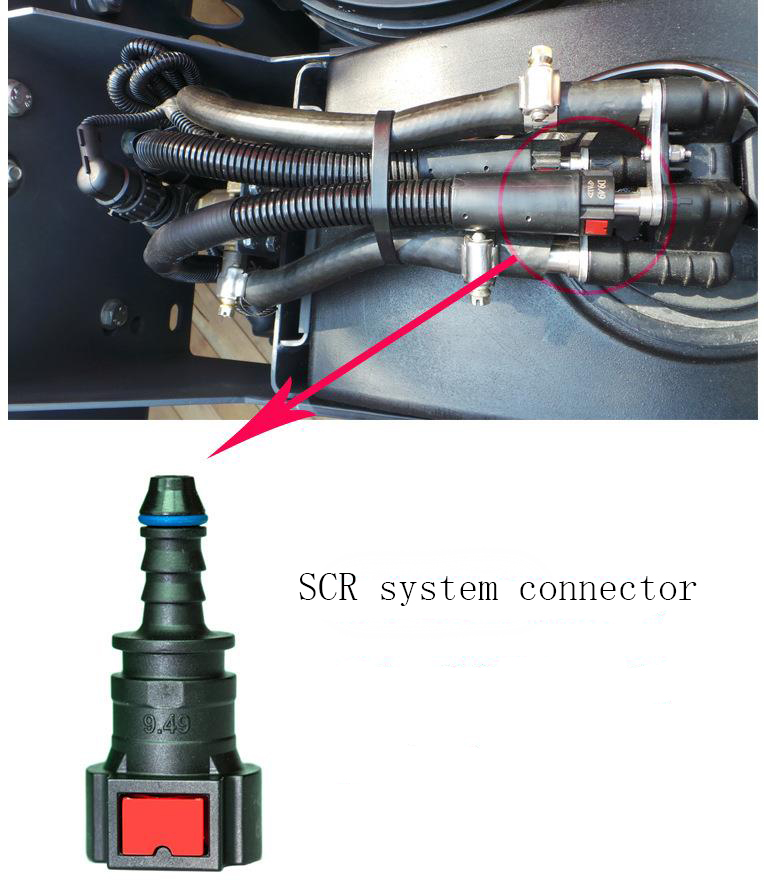 Tail Gas Treatment Electrically Heated SCR Hose with Moulding Processing Service