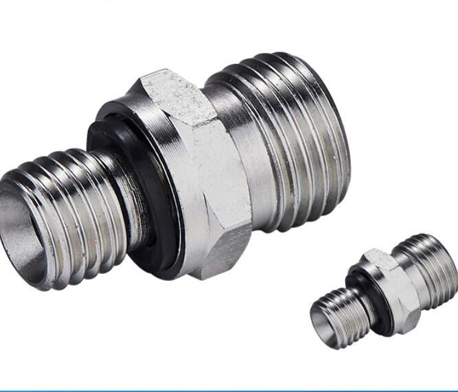 Reusable Metric with O-Ring Male Hydraulic Hose Pipe Swivel Fittings and Adapters for Machine