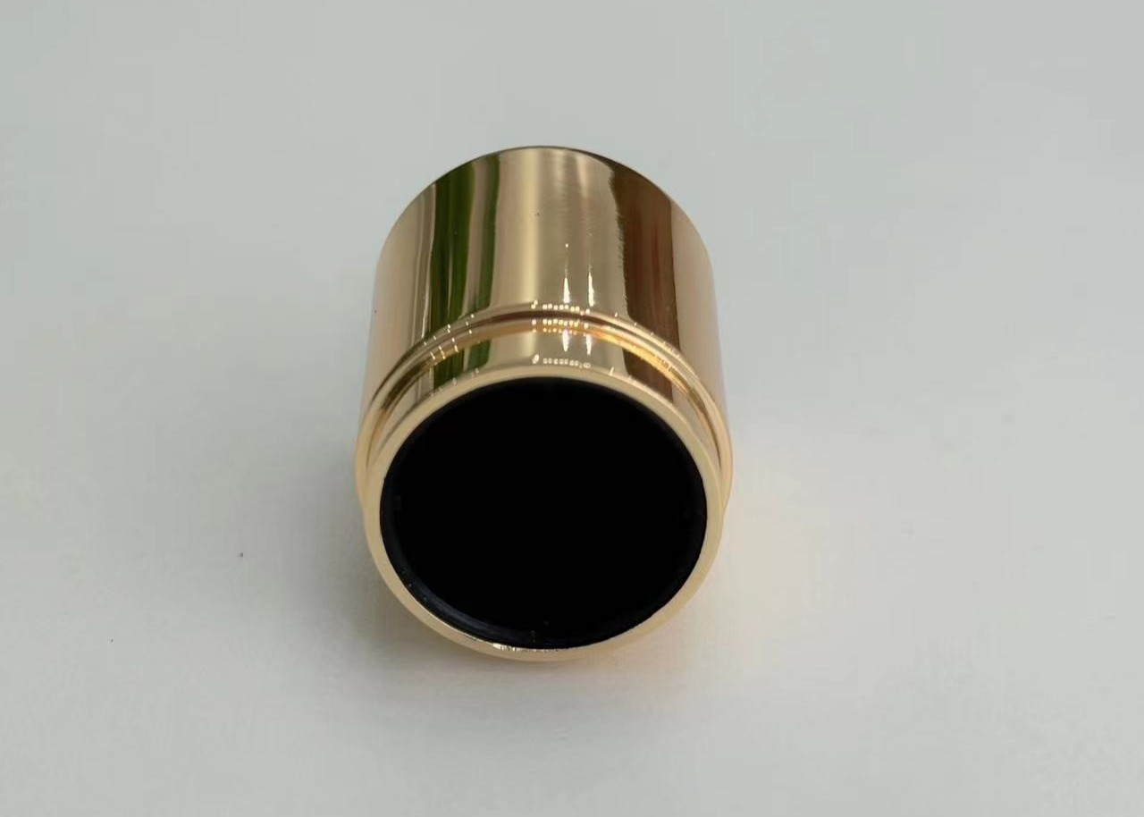 Customzied Gold / Silver Zamak Perfume Caps For Sophisticated Fragrance Packing