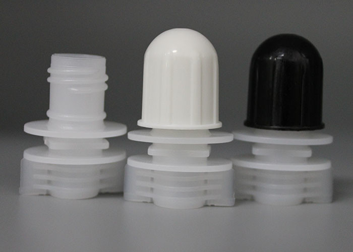 Leak - proof Plastic Liquor Pour Spouts For Detergent Laundry Liquid Doypack