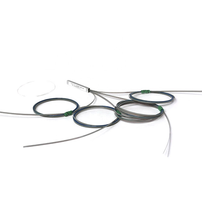 Single Mode 1x8 1X16 1X32 Mini Steel Tube Bare Fiber Optical PLC Splitter