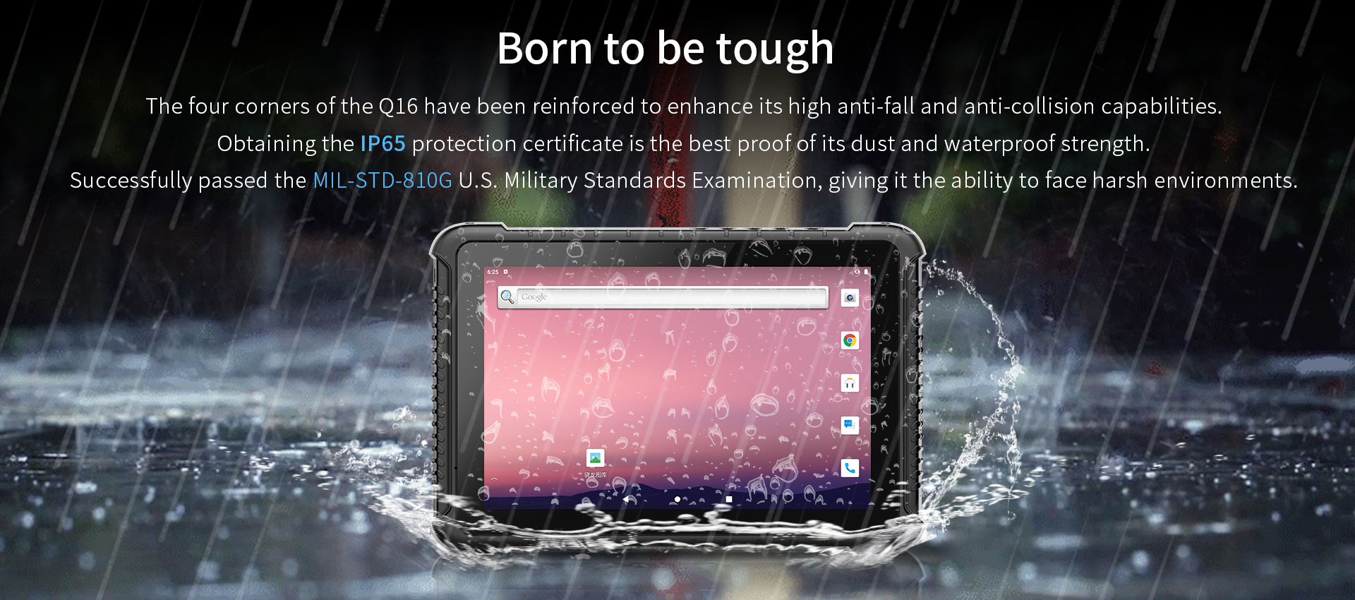 10" Industrial Android 10 Rugged Handheld Tablet PC with 4g Network and Optional Fingerprint
