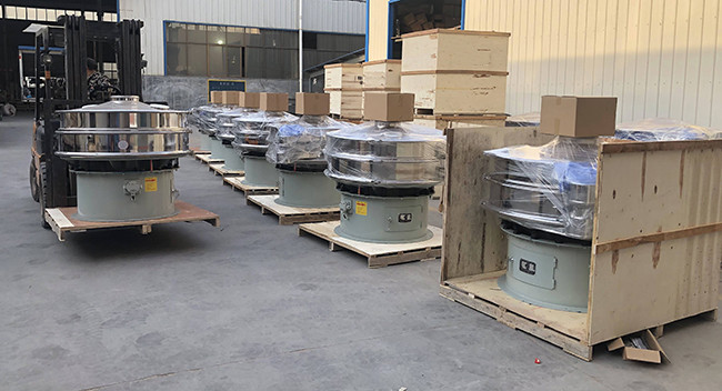Low Noise Tumbling Sieve Machine With Woven Wire Cloth Screen