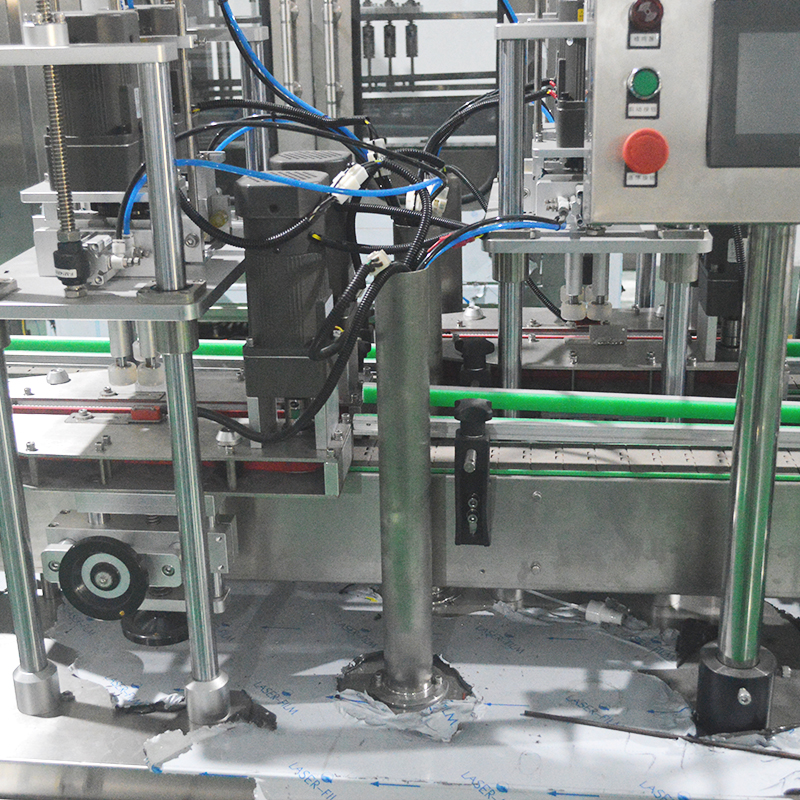 Automatic Peristaltic Pump Liquid Bottle Filling Capping Machine with PLC Control