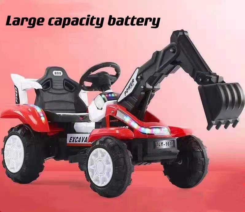 2023 Kids Electric Tractor Ride On Car for Children 6V Music Player Age Range 5-7 Years
