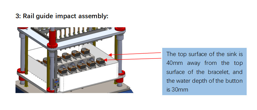 High Speed Button Testing Machine For Note Book Keyboard Lifetime Click Test