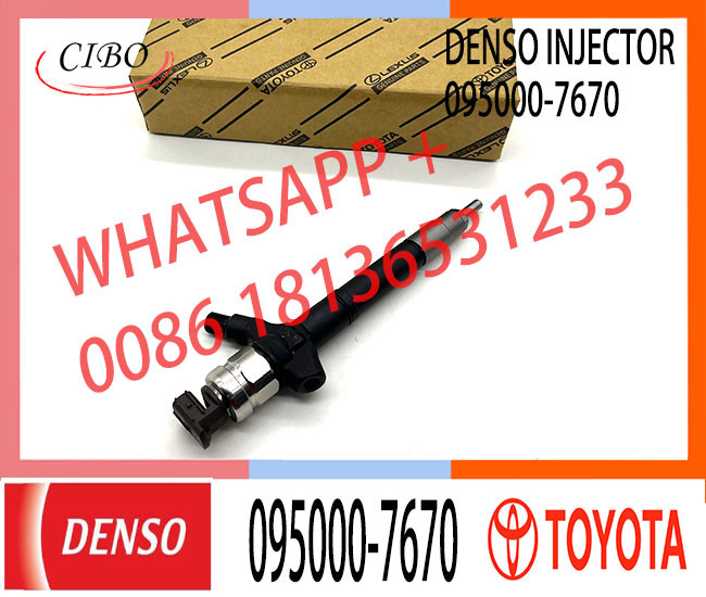 diesel fuel engine injector 095000-7670 23670-09280 for engine high pressure pump engine injection injector 095000-7670