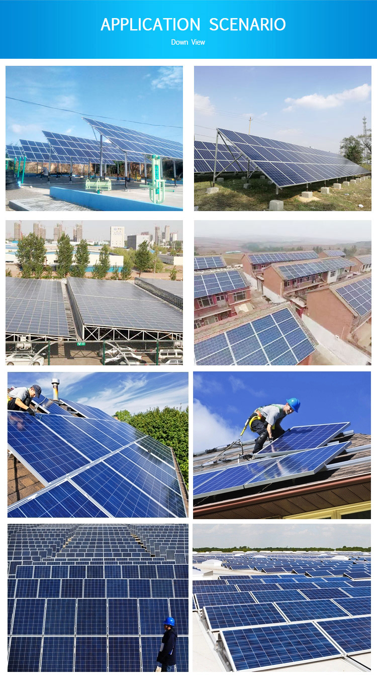 Poly Solar Panel 250watt 27V 5bb for Solar Power System