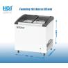 Buy cheap Commercial Curved Glass Ice Cream Chest Freezer Showcase 168 Liter from wholesalers