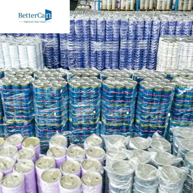 1/2 Pint Size Empty Metal Paint Can With Lid , Paint Storage Containers For Leftover Paint
