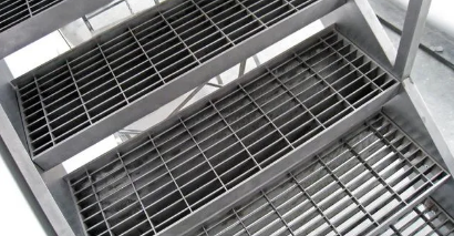 1.2 M Width Aluminum or Galvanized Steel Gratings For Walkway Floor