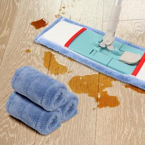 China Reusable Mop Pad for Swiffer Sweeper Mop Microfiber Mop Pad Refill Washable for Hard Floor Baseboard Cleaning on sale