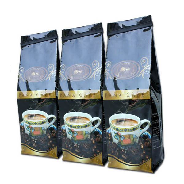 Mask facial aluminum foil pouch packaging with tear notch / hang hole