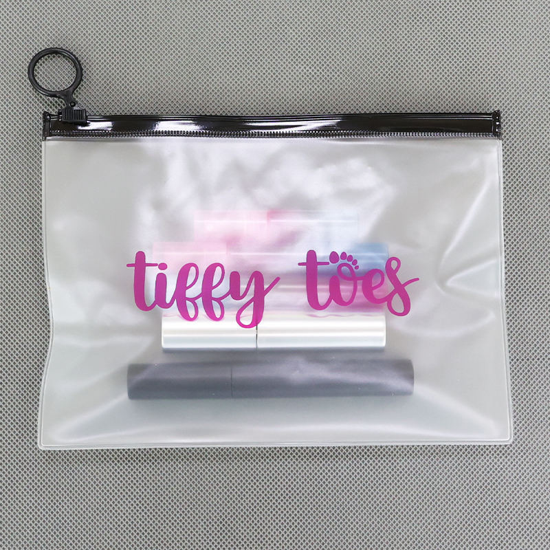 Securely Seals Contents EVA PE PVC Plastic Zipper Bag Gravure Printing