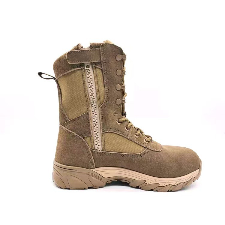Hiking Working Boots Extra Large Boots High Top Combat Footwear Breathable