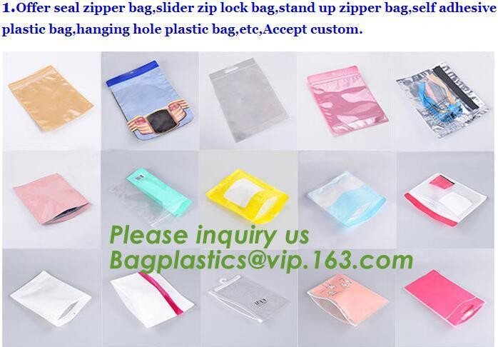 Frosted Zip lockk bag EVA PVC hanger bag for clothes, EVA frost drawstring bag, Frosted Plastic EVA Garment Packing Bag zi