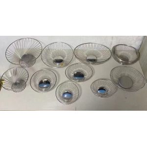 Punch Press Stamping Fruit And Vegetable Wire Basket OEM Available