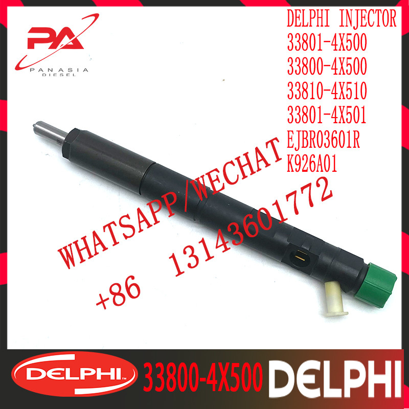 EJBR03601D DELPHI Diesel Fuel Injector For HYUNDAI KIA 2.9CRDI 33800-4X500 33801-4X501