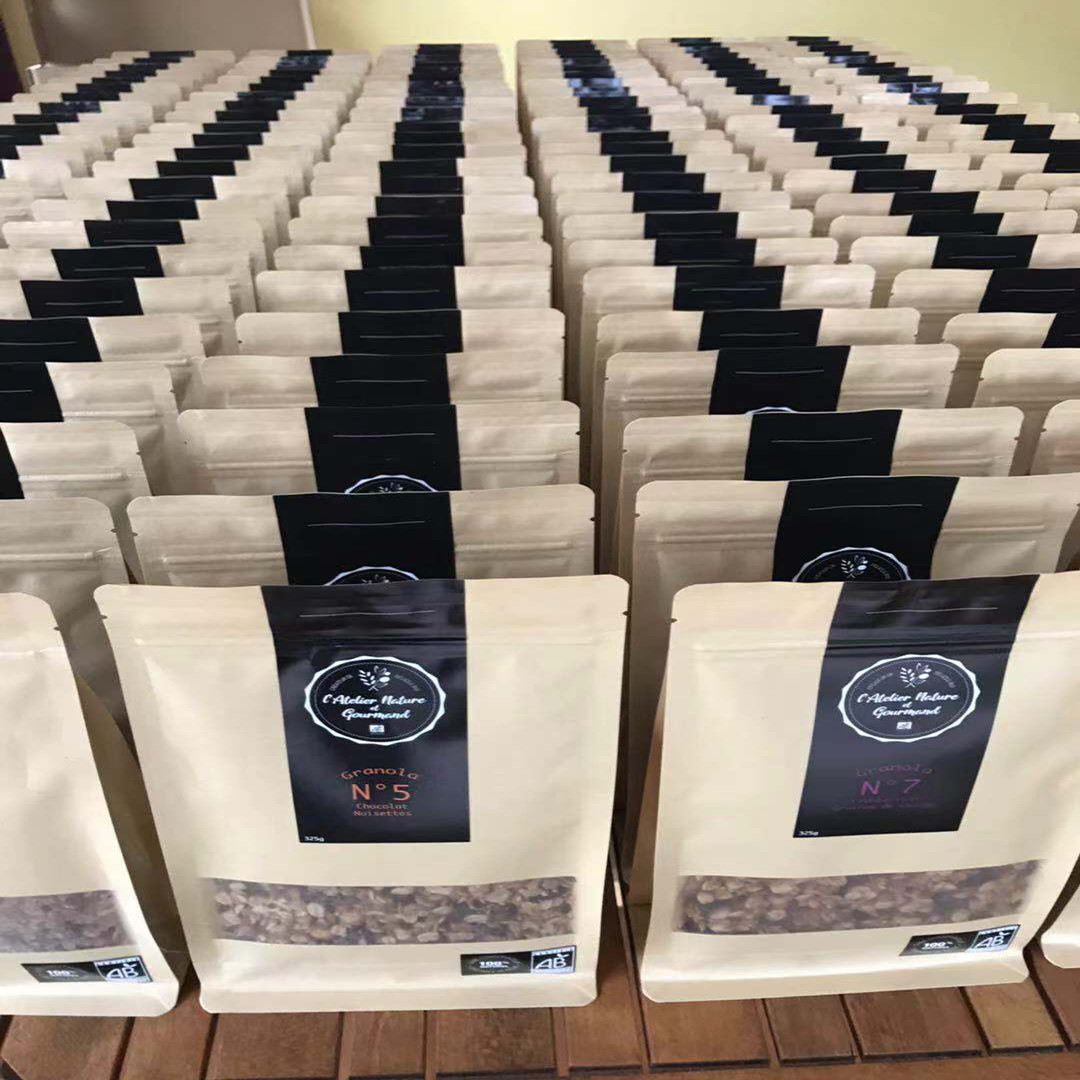 Custom Packaging Label Stickers Paper Sticker Labels For Food Bags