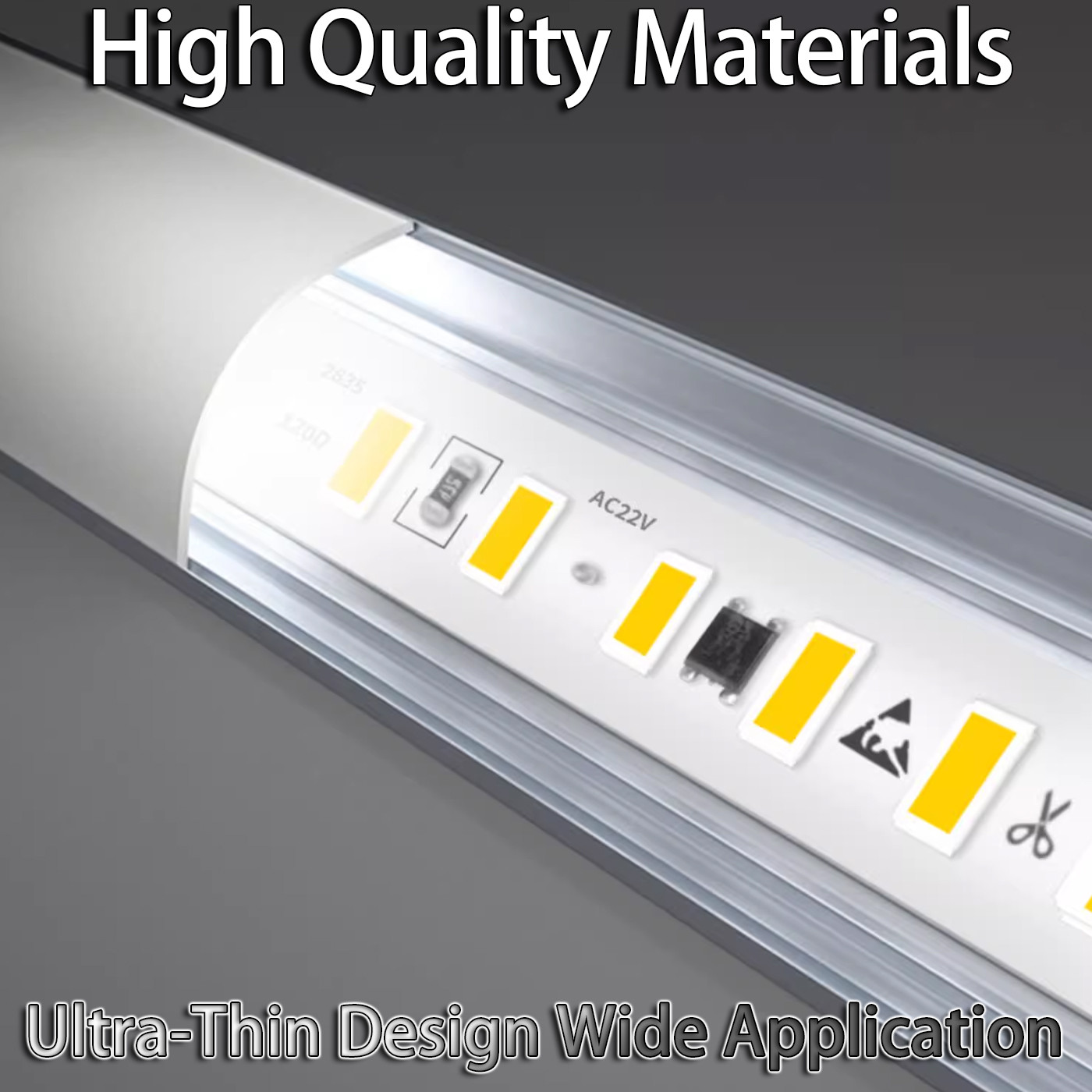 Low Voltage 12V/24V LED Light Strip with Epistar Chip for Bright and Energy- Illumination