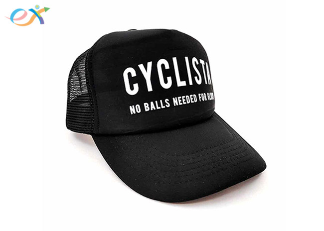 Sublimation Logo Blank Custom High Quality Baseball hat Mesh Back 5 Panel Trucker Caps