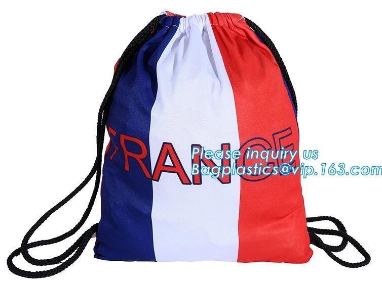 Outdoor Use 210D Sample Shoe Polyester Drawstring Bag,fashionable pattern printing polyester foldable shopping bag PACK