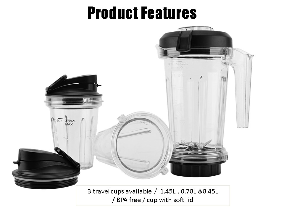 BL 812 Compact High Speed Stainless Speed Blender Countertop Blende6
