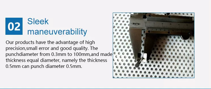Hot Dip Galvanized Perforated Wire Mesh Width 100-2000 mm OEM