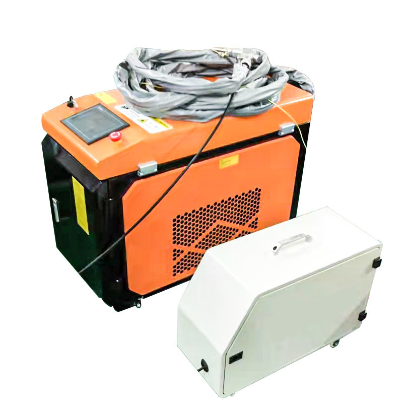 Water Chiller Handheld Laser Welding Machine 1500w 2000w 3000w For SS Aluminum