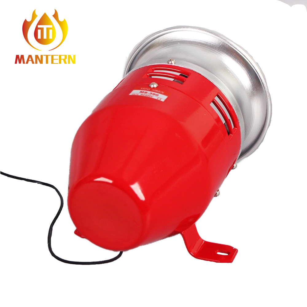 Mini Air Raid Siren Fire Fighting Equipment Electronic Siren Alarm MS-390