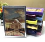 PVC plastic hand-make high quality photo frame with different color available