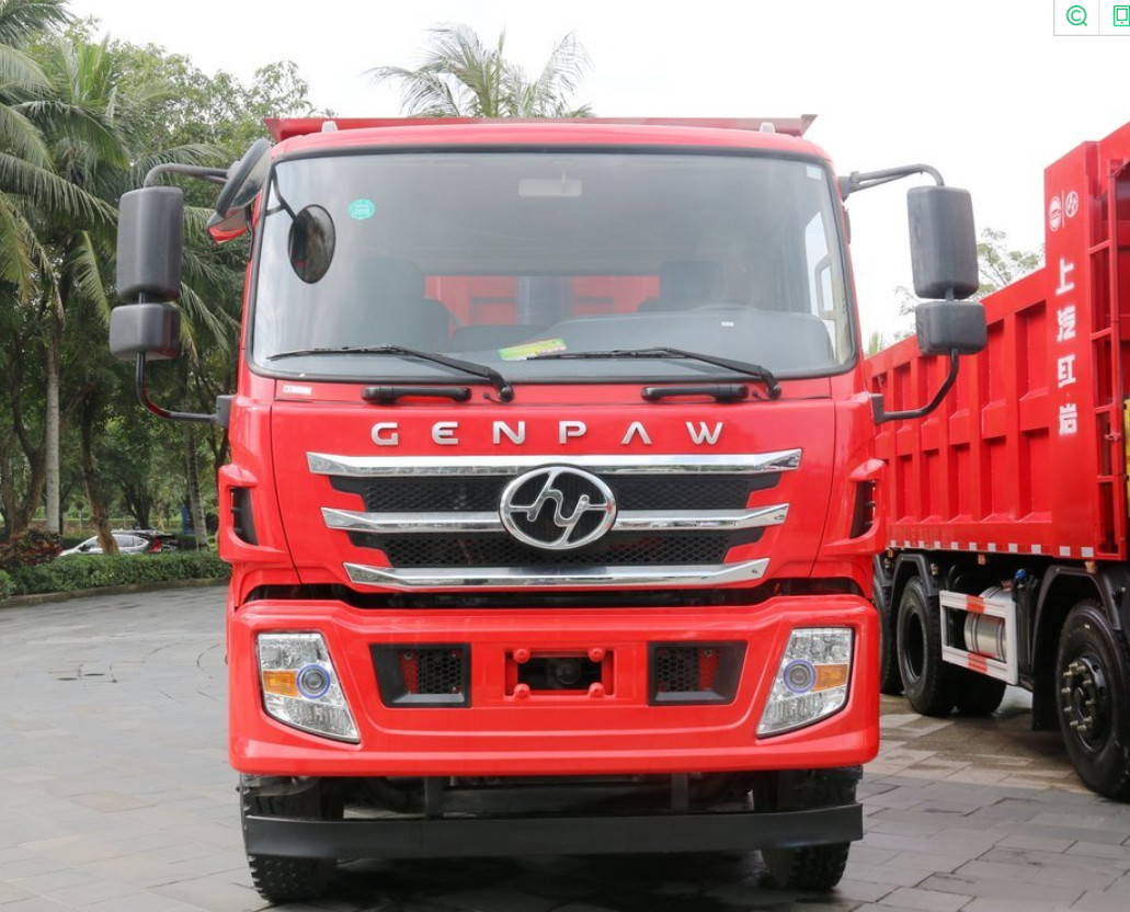 SAIC Hongyan Jiebao Heavy Truck 280HP 4X2 Composite Version 4.8M Dump Truck