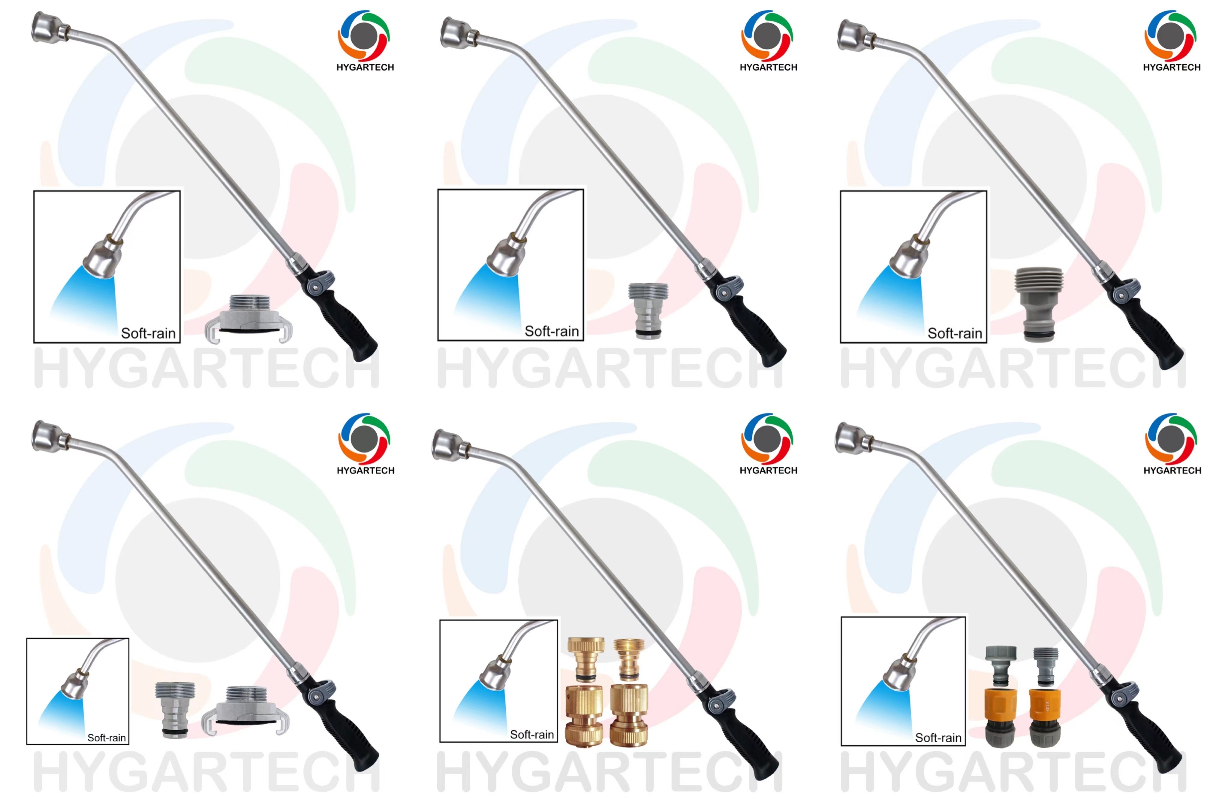 Aluminum Soft Rain Water Spray Lance With Thumb Control