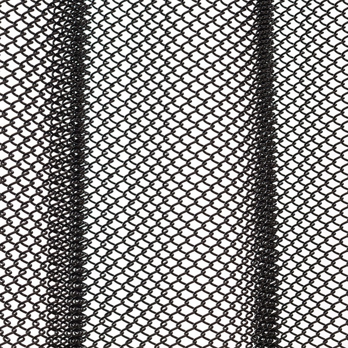 Aluminum Coil Metal Wire Mesh Curtain With Custom Surface Finish For Decoration