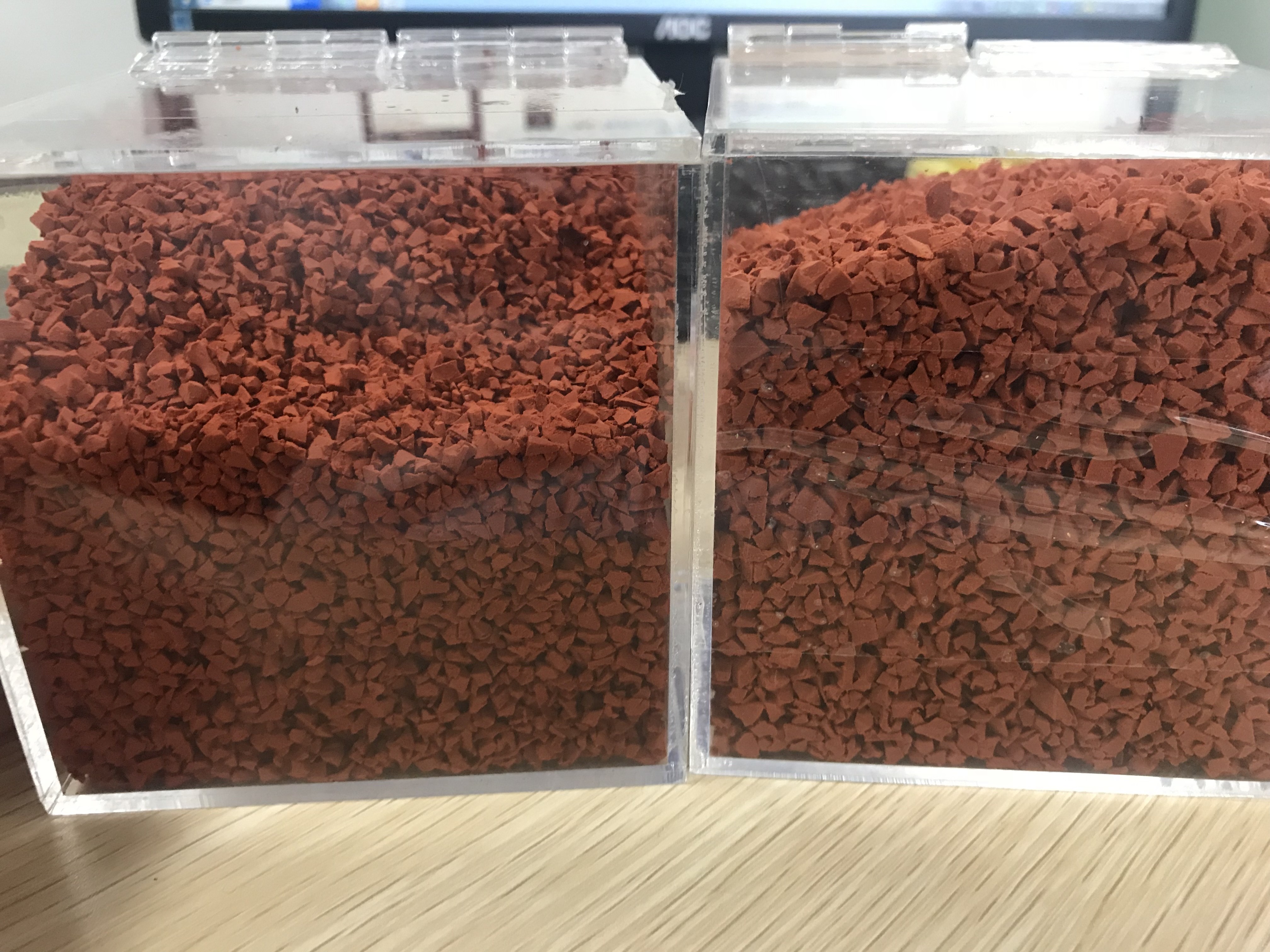 Non Static Odorless Long Lasting EPDM Rubber Particles
