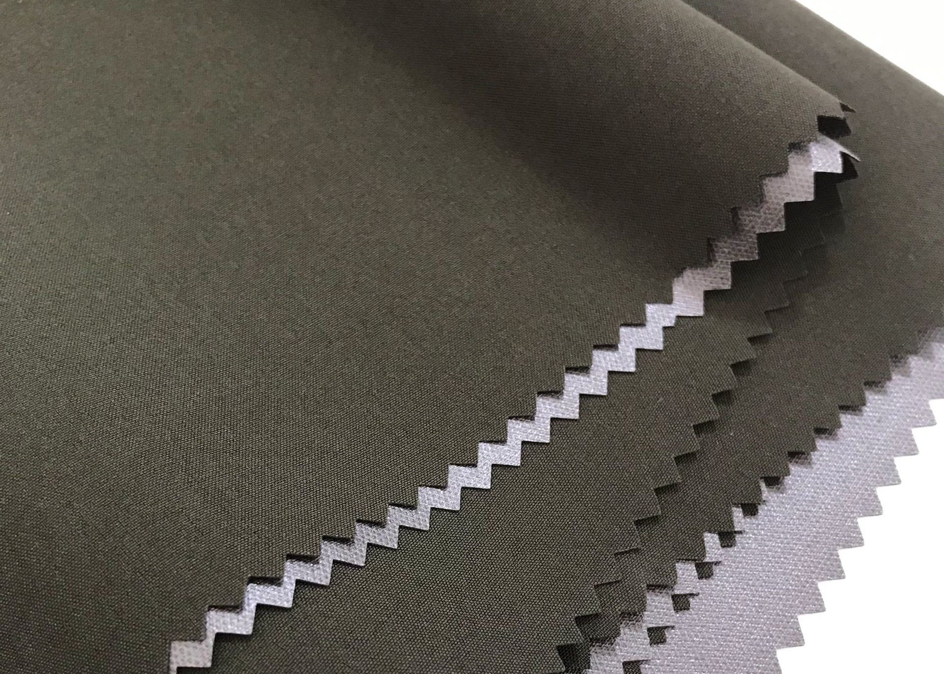 95%polyester 5%spandex 100D 4way stretchblend fabri lamination waterproof worker red color customized fabric