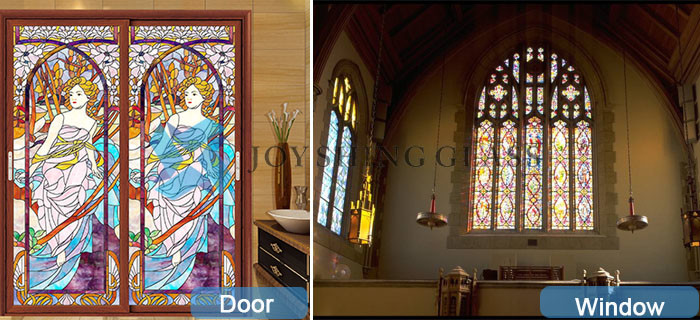 Luxury Tempered Church Stained Glass 3mm-22mm For Church Domes