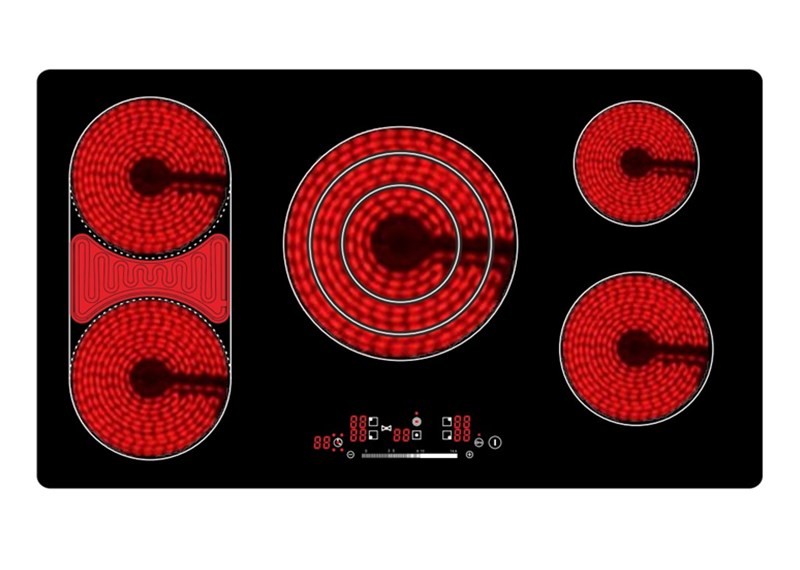Child Lock Safety Zinc Alloy 30in 5 Hob Cooker