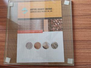Buy cheap Enclosure Wired Security Laminated Glass Stainless Steel Wire Mesh product