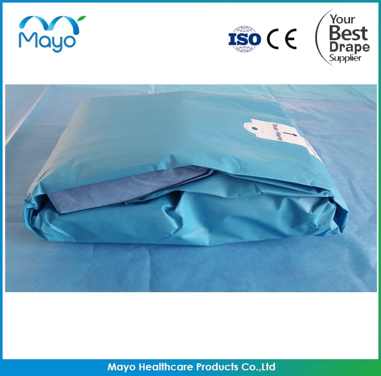 EO Gas Sterile Disposable Implantology Oral Drape Kits Customized Size
